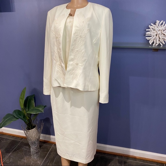 Kasper Womens 3 Piece Skirt Suit - Picture 2 of 8